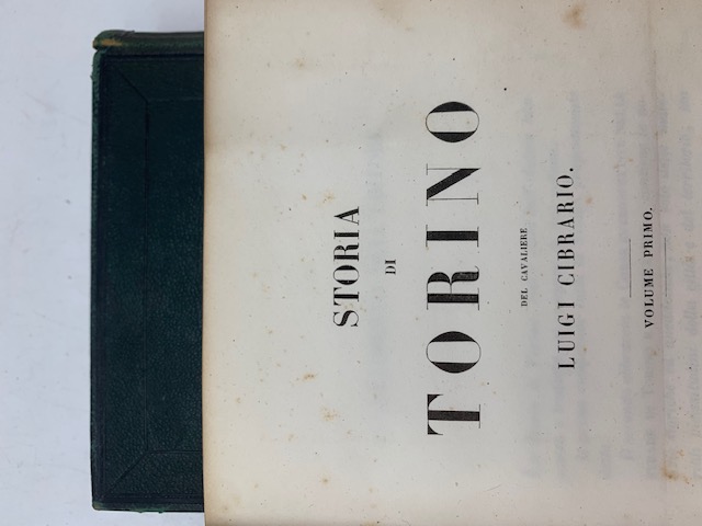 Storia di Torino. Volume primo (-secondo)